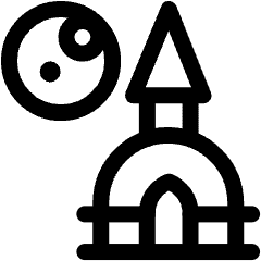 Poya Day Fullmoon Icon from Ultimate Regular Set