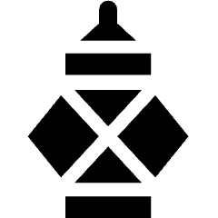 Vesak Lantern Icon from Ultimate Bold Set