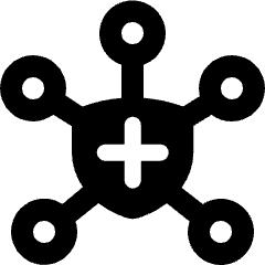 Coding Apps Website Shield Network Icon from Ultimate Bold Set