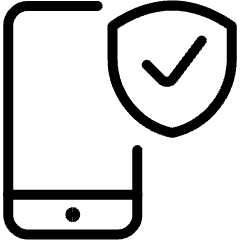 Coding Apps Website Smartphone Protection Icon from Ultimate Light Set