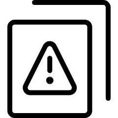 Coding Apps Website Virus Files Alert 2 Icon from Ultimate Light Set