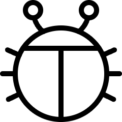 Computer Bug 1 Icon from Ultimate Light Set