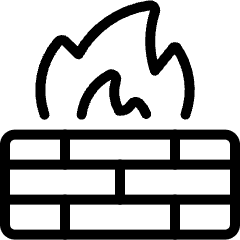 Firewall Icon from Ultimate Light Set