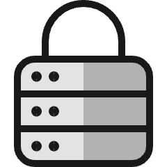 Security Lock Icon from Ultimate Colors Set