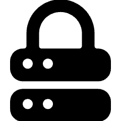 Security Lock Icon from Ultimate Bold Set
