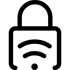 Security Remote Lock Icon from Ultimate Regular Set