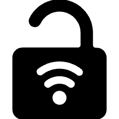 Security Remote Unlock Icon from Ultimate Bold Set