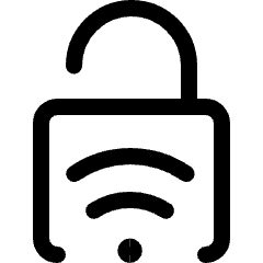 Security Remote Unlock Icon from Ultimate Regular Set