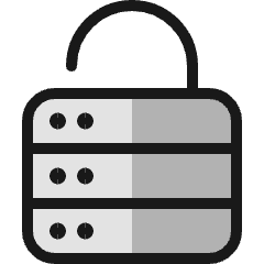 Security Unlock Icon from Ultimate Colors Set