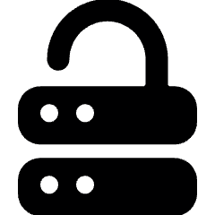 Security Unlock Icon from Ultimate Bold Set