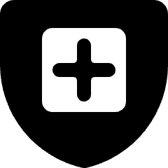 Shield Add Icon from Ultimate Bold Set