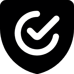 Shield Check 1 Icon from Ultimate Bold Set