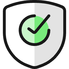Shield Check 1 Icon from Ultimate Colors Set