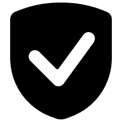 Shield Check Icon from Ultimate Bold Set