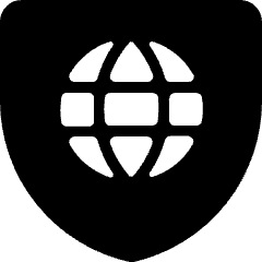 Shield Globe Icon from Ultimate Bold Set