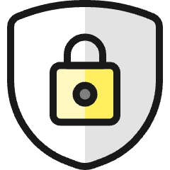 Shield Lock Icon from Ultimate Colors Set