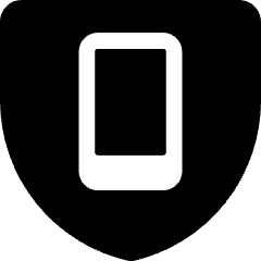 Shield Phone Icon from Ultimate Bold Set