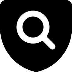 Shield Search Icon from Ultimate Bold Set