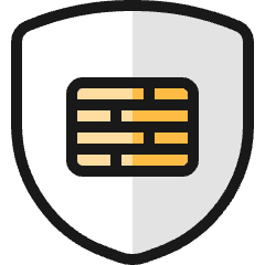 Shield Wall Icon from Ultimate Colors Set