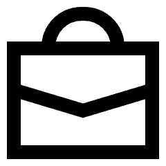 Bag Suitcase 4 Icon from Sharp Line Set