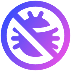 Bug Antivirus Debugging Icon from Plump Gradient Set