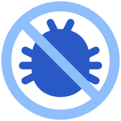Bug Antivirus Debugging Icon from Plump Flat Set