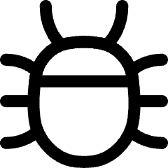 Bug Icon from Flex Line Set