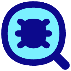 Bug Search Icon from Flex Pop Set