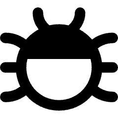 Bug Icon from Core Remix Set