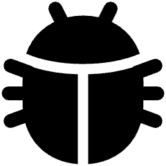 Bug Icon from Plump Solid Set