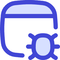 Bug Virus Browser Icon from Flex Duo Set