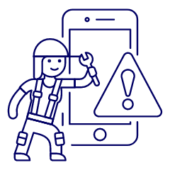 Repair Service 1 Illustration from UX Line Set