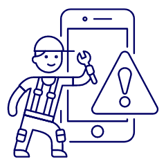 Repair Service 4 Illustration from UX Line Set