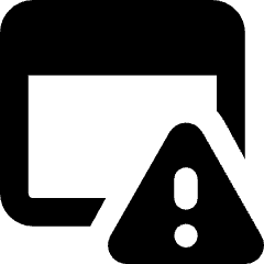 Threat Browser 1 Icon from Core Solid Set