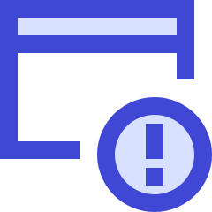 Threat Browser Icon from Sharp Duo Set