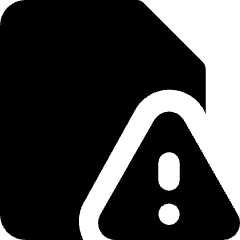 Threat Document Icon from Core Solid Set