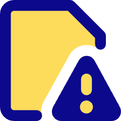 Threat Document Icon from Core Pop Set