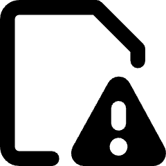Threat Document Icon from Core Remix Set