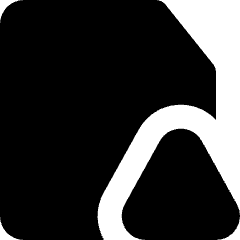 Threat Document Icon from Micro Solid Set