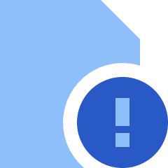 Threat Document Icon from Sharp Flat Set