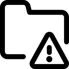 Threat Folder Icon from Core Line Set