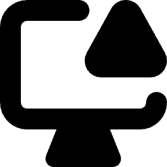 Threat Monitor Icon from Micro Solid Set