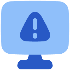 Threat Monitor Icon from Plump Flat Set