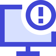 Threat Monitor Icon from Sharp Duo Set