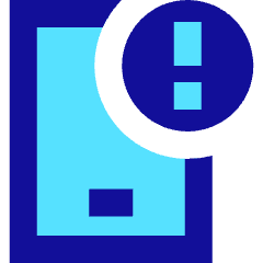 Threat Phone Icon from Sharp Pop Set
