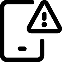 Threat Phone Icon from Core Line Set