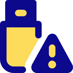 Threat Usb Icon from Core Pop Set