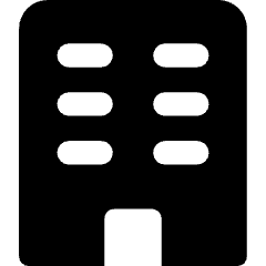 Building 1 Icon from Core Solid Set