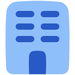 Building 1 Icon from Plump Flat Set
