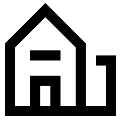 Building 2 Icon from Sharp Line Set